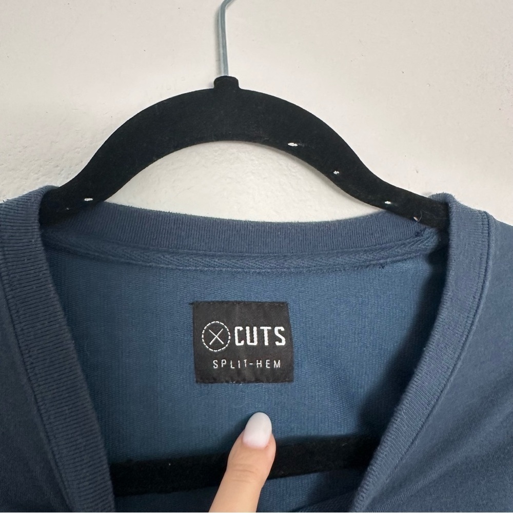 Cuts Clothing Hyperloop Split Hem Pullover Sweats… - image 3